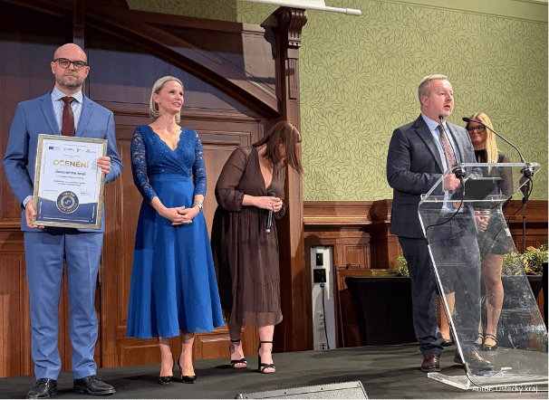 Projekt Digitalizace pečovatelských služeb pro Ústecký kraj oceněný Ministerstvem pro místní rozvoj